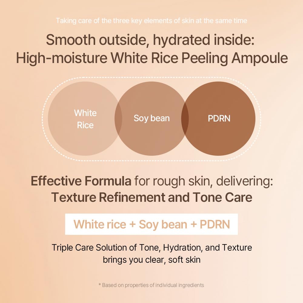 Black & White Rice Peeling Ampoule Duo