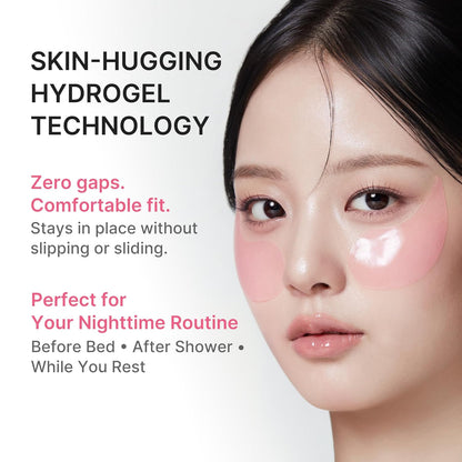 PDRN Pink Caffeine Collagen Eye Patches
