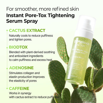 CACTOX Pore Relief Jelly Serum Mist